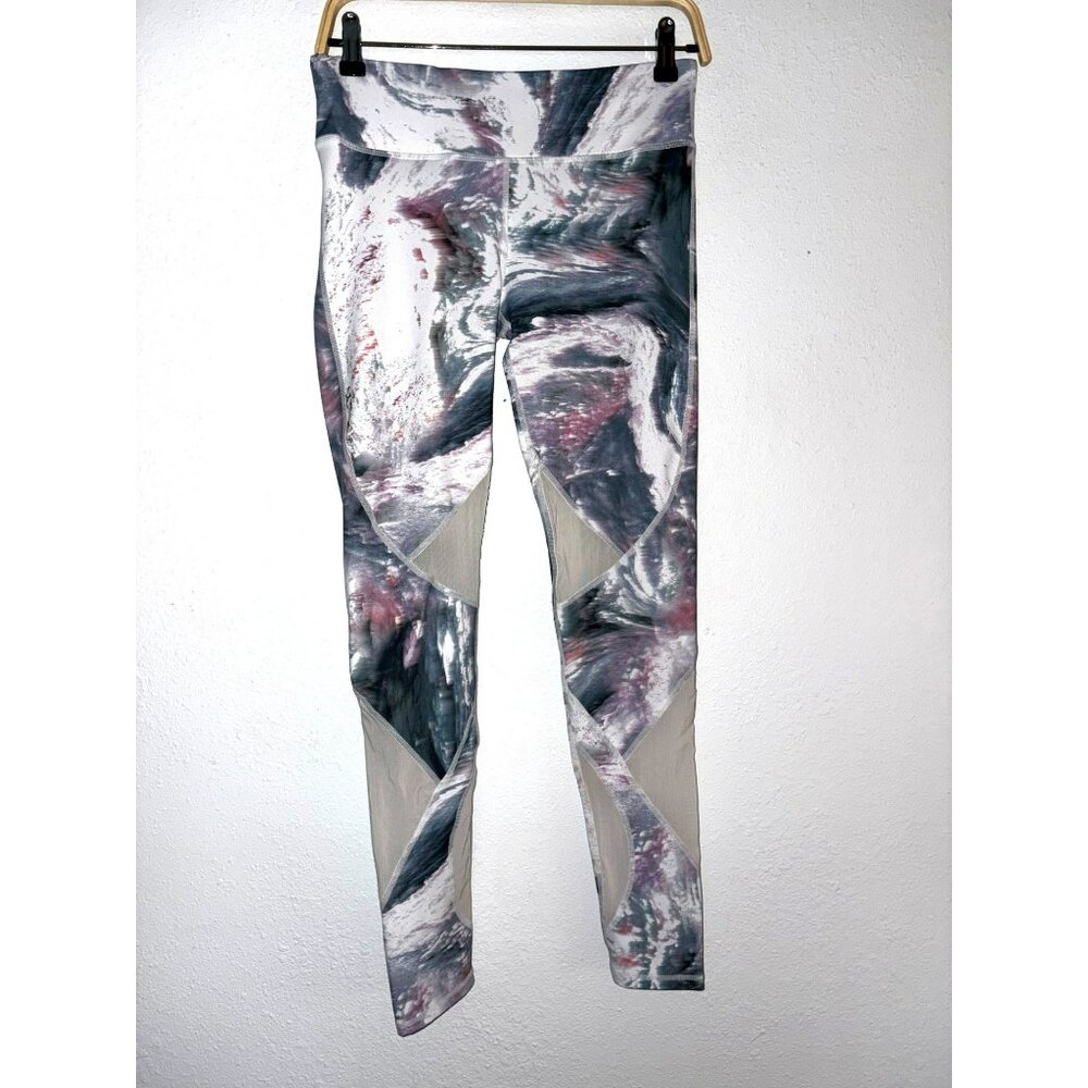 Fabletics Lillian Powerhold Leggings With Mesh Panels Size Small
